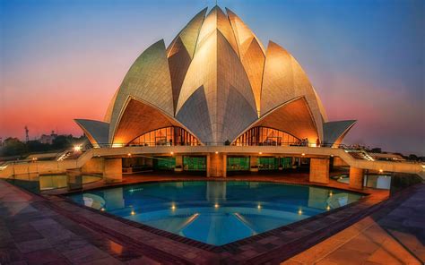 Het Lotus Temple! Een Oase van Vrede en Architecturale Pracht in Wuhu!